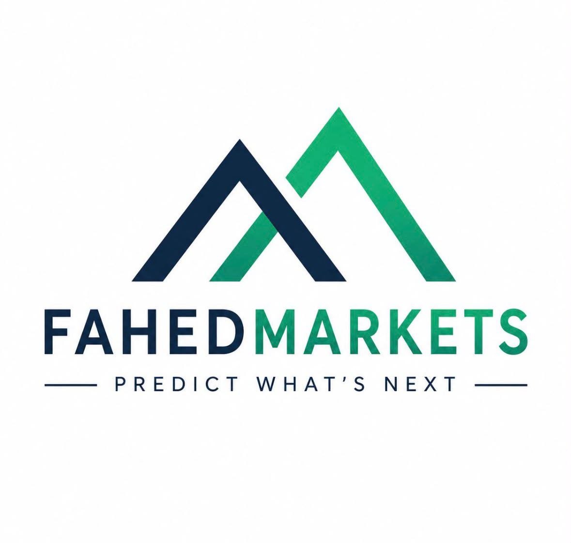 FAHEDMARKETS prediction markets hero holding YES and NO orbs